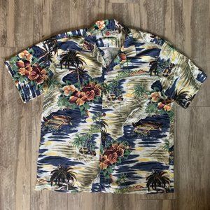 Hilo Hattie - Hawaiian Button-Up Shirt (XXL)